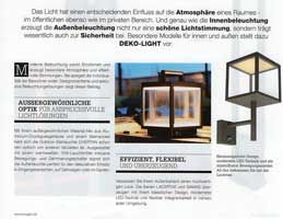 JWdesign Outdoor Lighting Licht+Wohnen magazine 2/2019